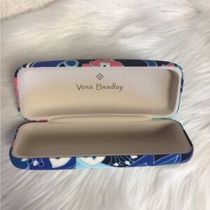 Vera Bradley Blue Floral Eyeglass Case